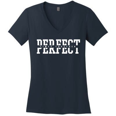 Perfect Valentines In Love Women's V-Neck T-Shirt