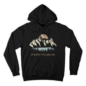 Prairie Village Kansas Mountain Sunset Sunrise Ks Hoodie