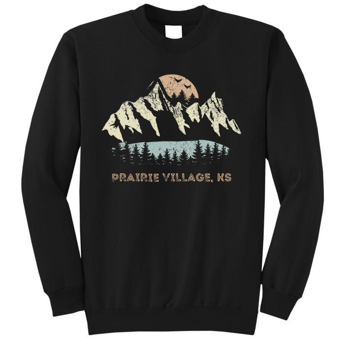 Prairie Village Kansas Mountain Sunset Sunrise Ks Sweatshirt