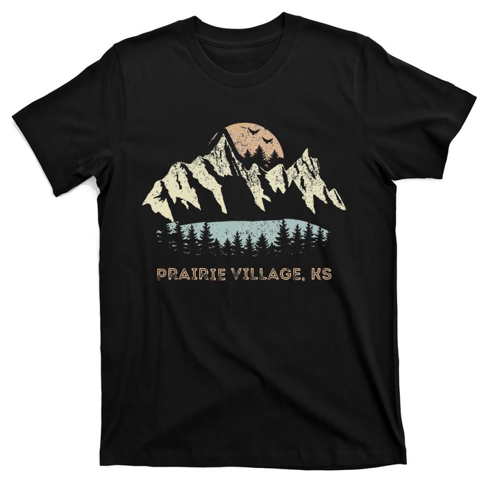 Prairie Village Kansas Mountain Sunset Sunrise Ks T-Shirt