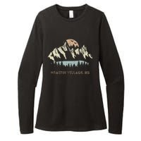 Prairie Village Kansas Mountain Sunset Sunrise Ks Womens CVC Long Sleeve Shirt