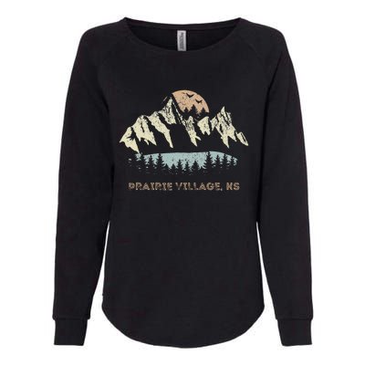 Prairie Village Kansas Mountain Sunset Sunrise Ks Womens California Wash Sweatshirt