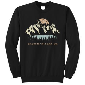 Prairie Village Kansas Mountain Sunset Sunrise Ks Tall Sweatshirt