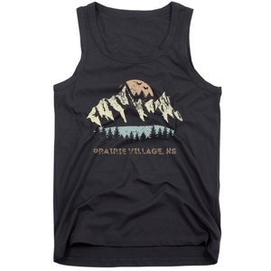 Prairie Village Kansas Mountain Sunset Sunrise Ks Tank Top