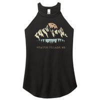 Prairie Village Kansas Mountain Sunset Sunrise Ks Women's Perfect Tri Rocker Tank