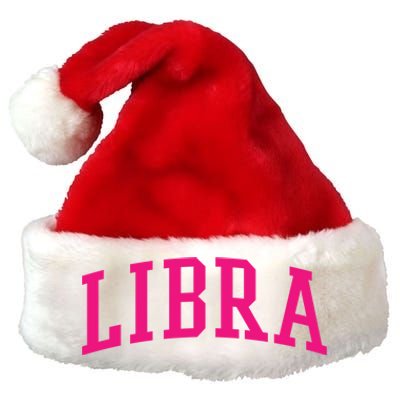 Pink Varsity Libra Gift Premium Christmas Santa Hat