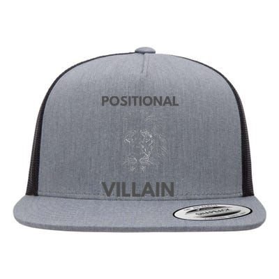 Positional Villain Lion Flat Bill Trucker Hat