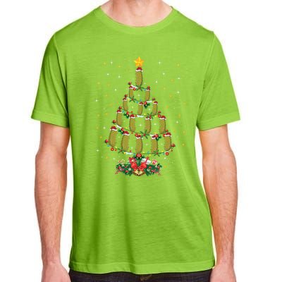 Pickle Vegetable Lover Xmas Gift Pickle Christmas Tree Funny Gift Adult ChromaSoft Performance T-Shirt