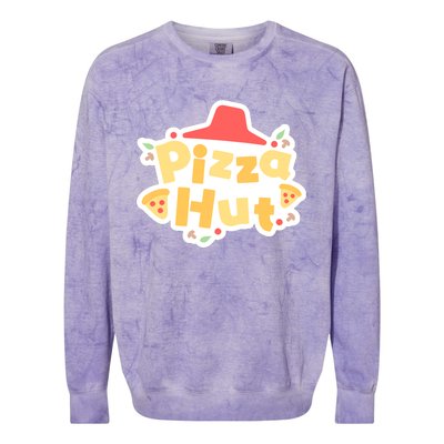 Pizzahut Vtuber Logo Colorblast Crewneck Sweatshirt