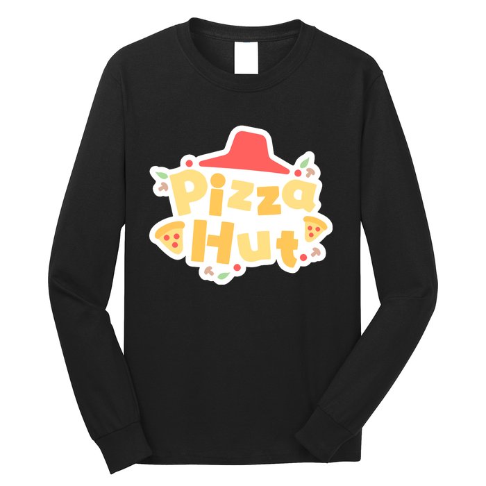 Pizzahut Vtuber Logo Long Sleeve Shirt