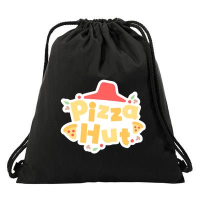Pizzahut Vtuber Logo Drawstring Bag