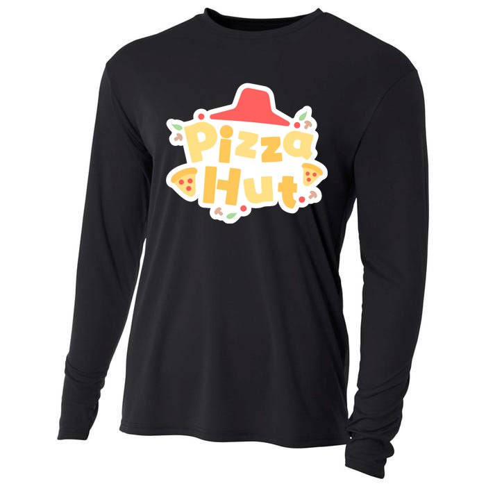 Pizzahut Vtuber Logo Cooling Performance Long Sleeve Crew