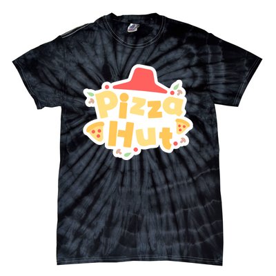 Pizzahut Vtuber Logo Tie-Dye T-Shirt