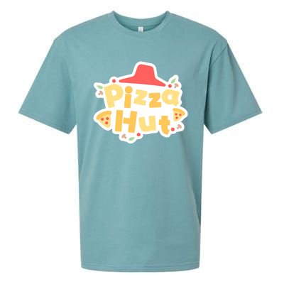 Pizzahut Vtuber Logo Sueded Cloud Jersey T-Shirt