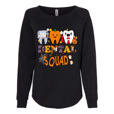 Pumpkin Vampire Mummyteeth Dental Squad Hygienists Halloween Cool Gift Womens California Wash Sweatshirt