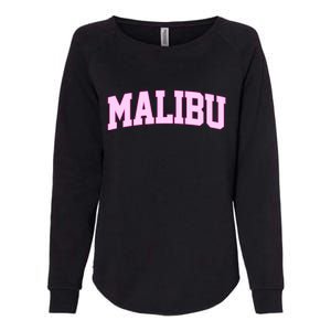 Preppy Varsity Malibu California Womens California Wash Sweatshirt