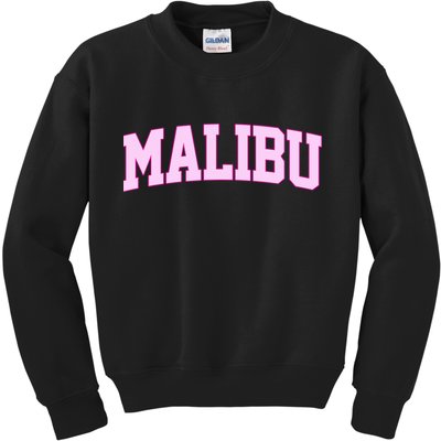 Preppy Varsity Malibu California Kids Sweatshirt