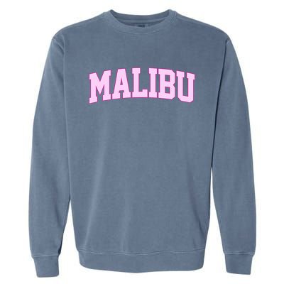 Preppy Varsity Malibu California Garment-Dyed Sweatshirt