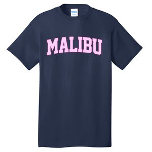 Preppy Varsity Malibu California Tall T-Shirt