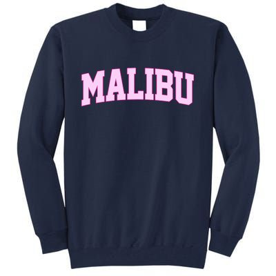 Preppy Varsity Malibu California Tall Sweatshirt