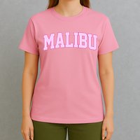 Preppy Varsity Malibu California T-Shirt