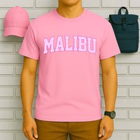 Preppy Varsity Malibu California T-Shirt