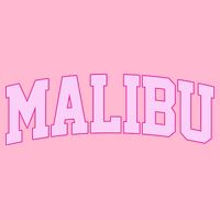 Preppy Varsity Malibu California T-Shirt