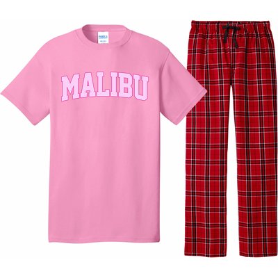 Preppy Varsity Malibu California Pajama Set