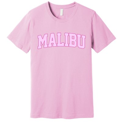 Preppy Varsity Malibu California Premium T-Shirt