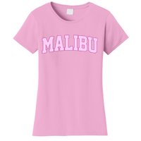 Preppy Varsity Malibu California Women's T-Shirt