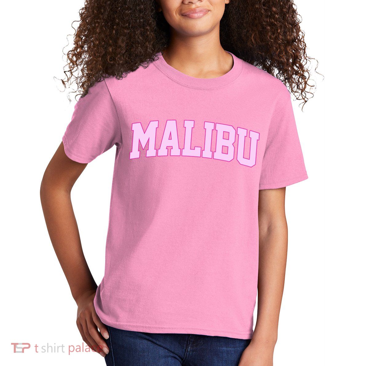 Preppy Varsity Malibu California Kids T-Shirt