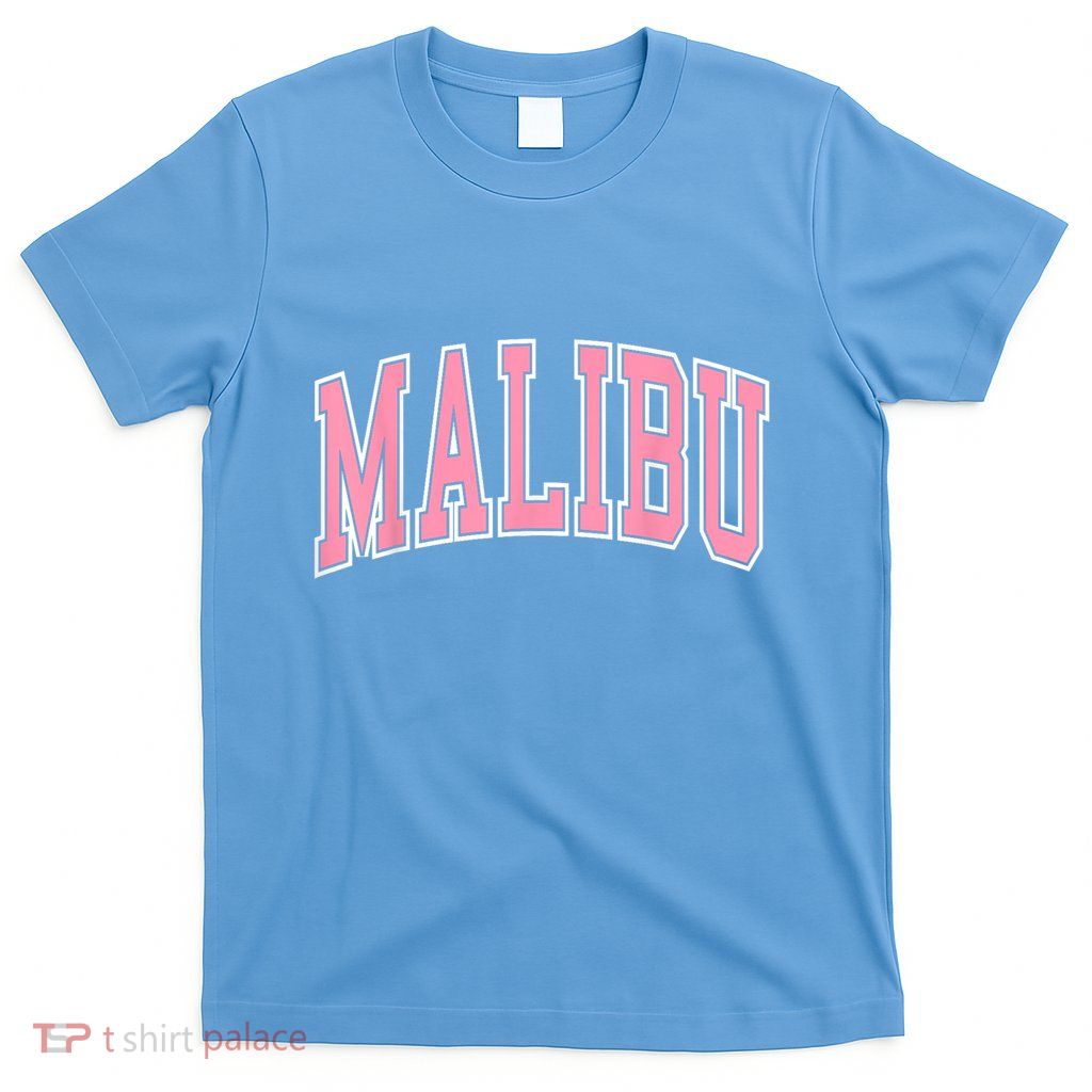 Preppy Varsity Malibu California T-Shirt