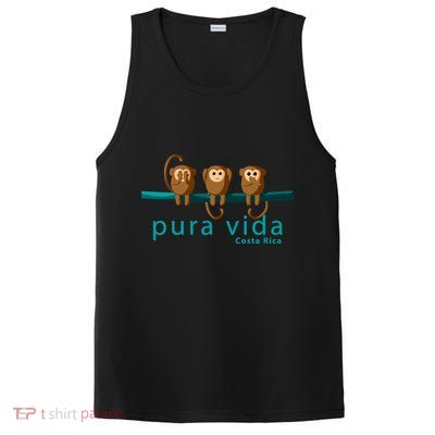 Pura Vida Monkeys Costa Rica PosiCharge Competitor Tank
