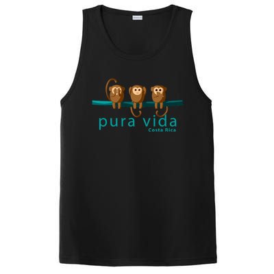 Pura Vida Monkeys Costa Rica PosiCharge Competitor Tank