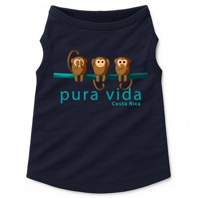 Pura Vida Monkeys Costa Rica Doggie Tank