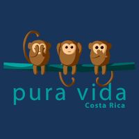 Pura Vida Monkeys Costa Rica Doggie Tank