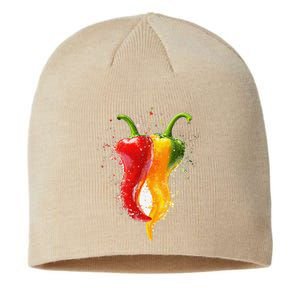 Pepper Vegetable Motif Garden Pepper Sustainable Beanie