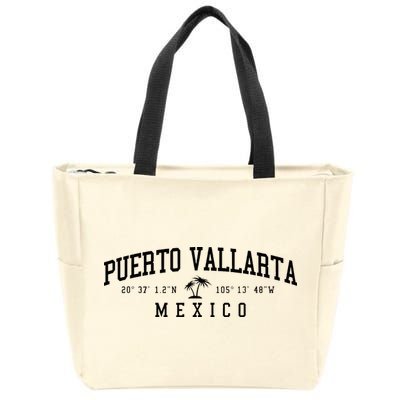 Puerto Vallarta Mexico Beach Zip Tote Bag