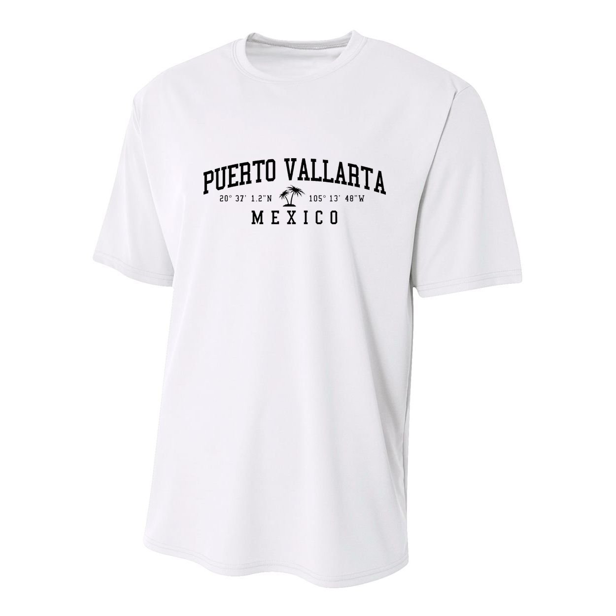 Puerto Vallarta Mexico Beach Youth Performance Sprint T-Shirt