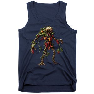 Pepper Vegetable Motif Garden Pepper Tank Top