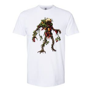 Pepper Vegetable Motif Garden Pepper Softstyle CVC T-Shirt