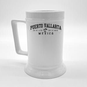 Puerto Vallarta Mexico Beach Beer Stein