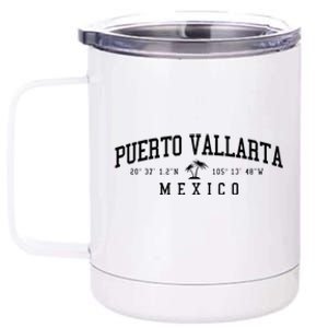 Puerto Vallarta Mexico Beach 12 oz Stainless Steel Tumbler Cup