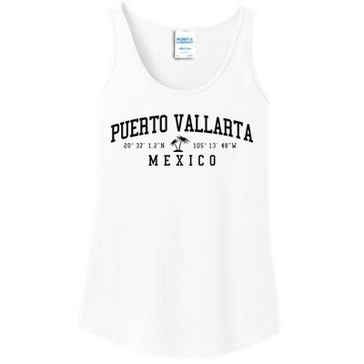 Puerto Vallarta Mexico Beach Ladies Essential Tank