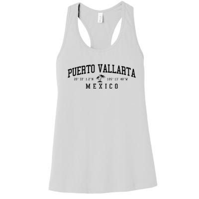 Puerto Vallarta Mexico Beach Women's Racerback Tank