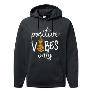 Positive Vibe Only Transfer Day Infertility IVF Mom Dad Gift Performance Fleece Hoodie