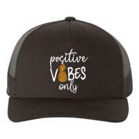 Positive Vibe Only Transfer Day Infertility IVF Mom Dad Gift Yupoong Adult 5-Panel Trucker Hat