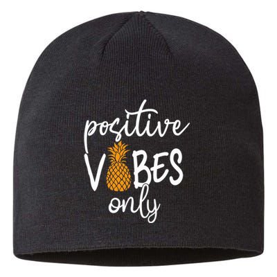 Positive Vibe Only Transfer Day Infertility IVF Mom Dad Gift Sustainable Beanie