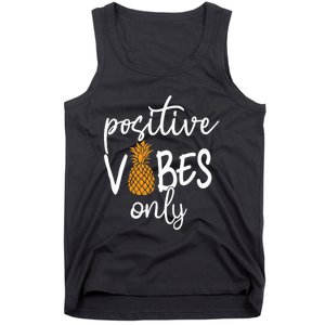 Positive Vibe Only Transfer Day Infertility IVF Mom Dad Gift Tank Top