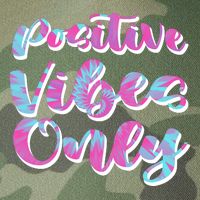 Positive Vibes Only Fun Quote Legacy Tie Dye Trucker Hat